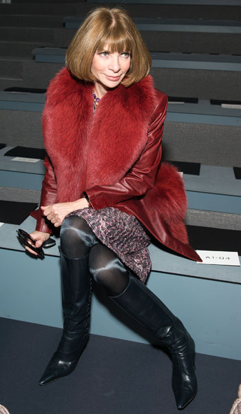 Celebrities at the A/W Fashion Shows 
